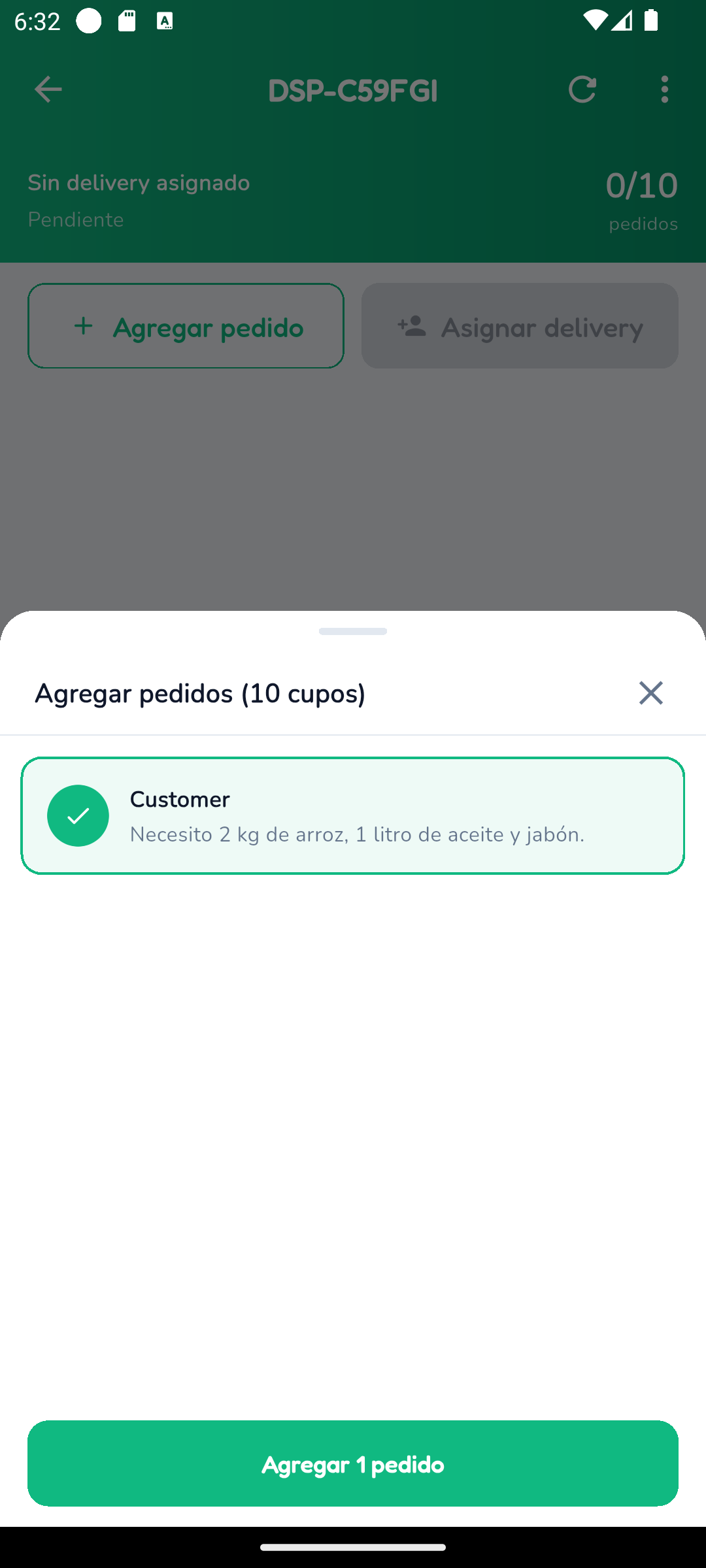 Despacho